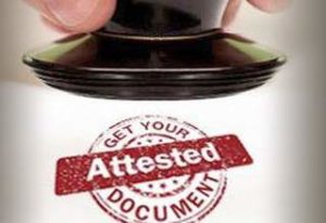 Apostille Attested